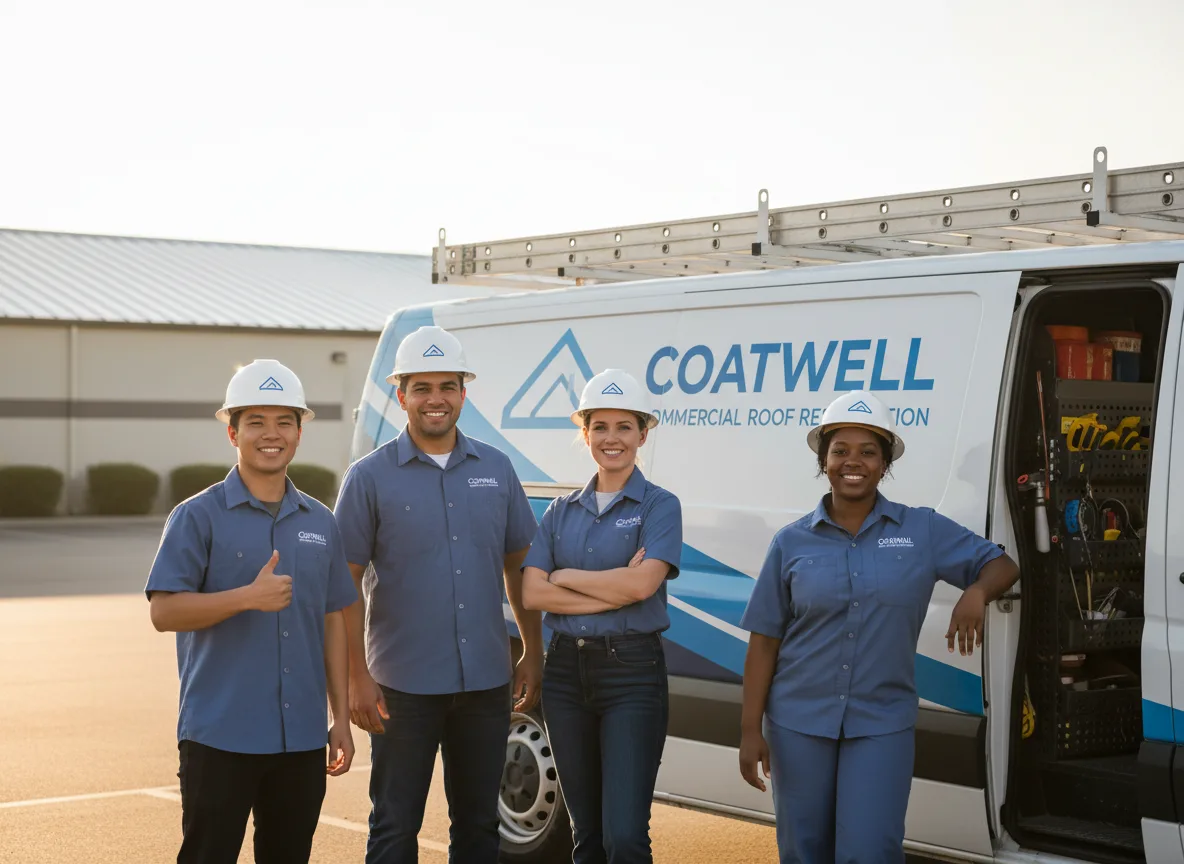 Commercial roof coating company in Shasta, CA